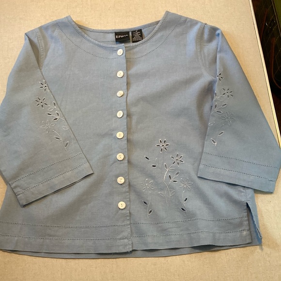 ERIKA GREY EMBROIDERED BLOUSE main image 0